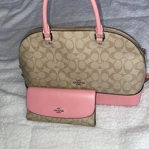 Coach Sierra Large Signature Satchel